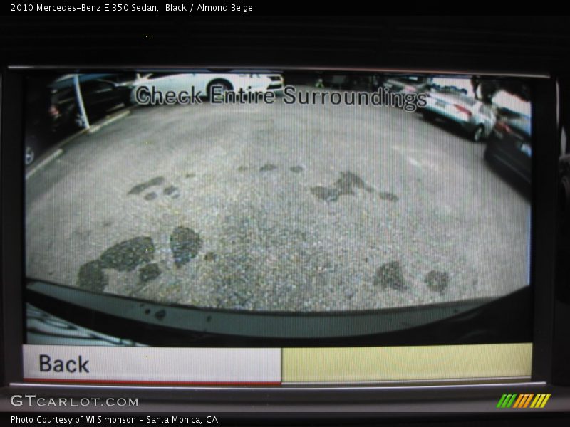 Black / Almond Beige 2010 Mercedes-Benz E 350 Sedan