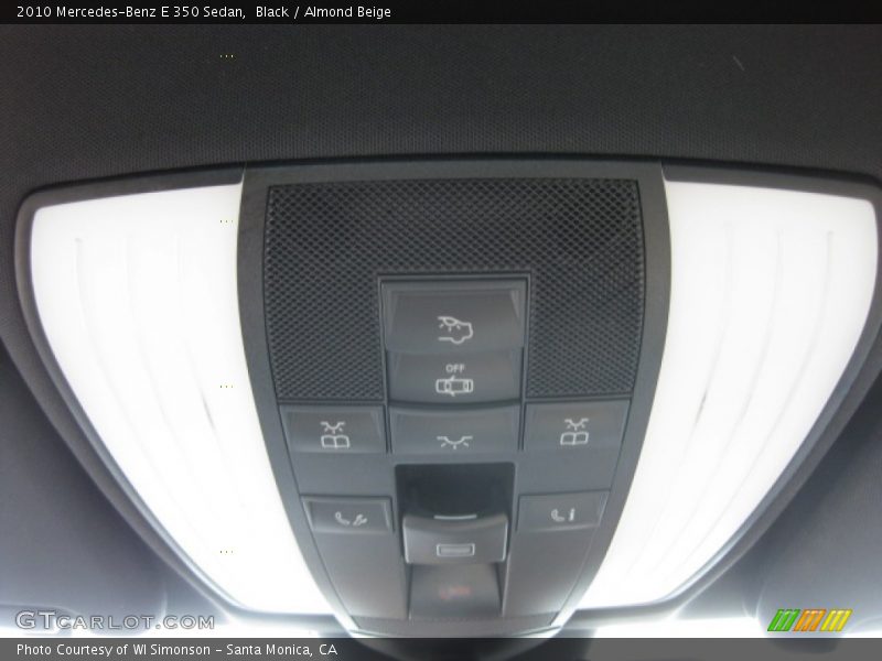 Black / Almond Beige 2010 Mercedes-Benz E 350 Sedan