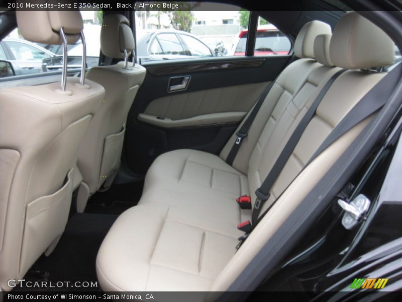 Black / Almond Beige 2010 Mercedes-Benz E 350 Sedan