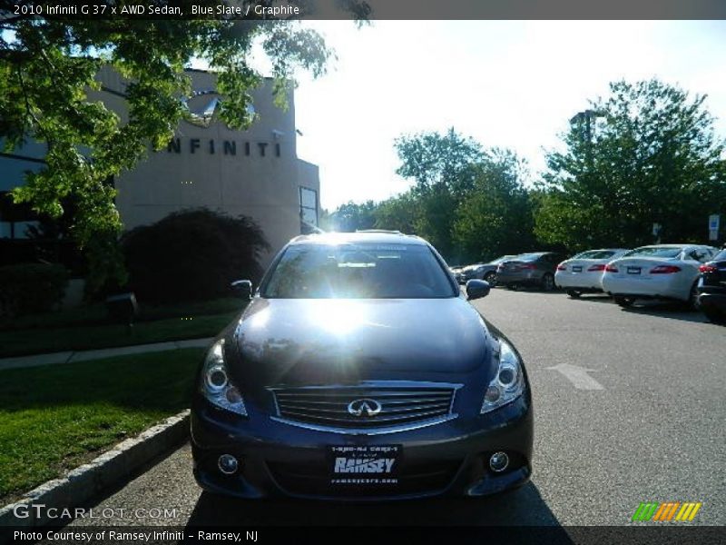 Blue Slate / Graphite 2010 Infiniti G 37 x AWD Sedan