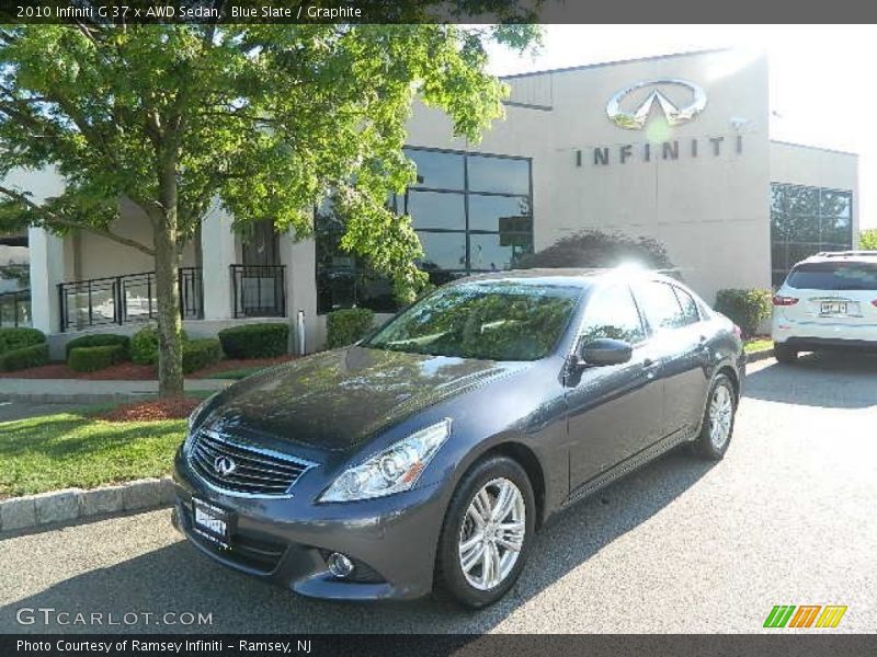 Blue Slate / Graphite 2010 Infiniti G 37 x AWD Sedan