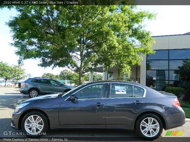 Blue Slate / Graphite 2010 Infiniti G 37 x AWD Sedan