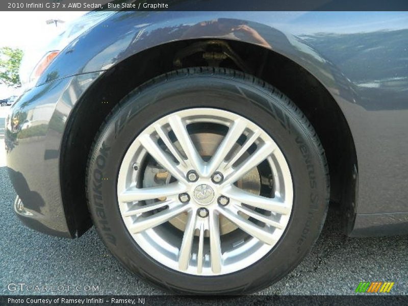 Blue Slate / Graphite 2010 Infiniti G 37 x AWD Sedan