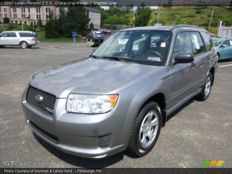 Crystal Gray Metallic / Graphite Gray 2007 Subaru Forester 2.5 X