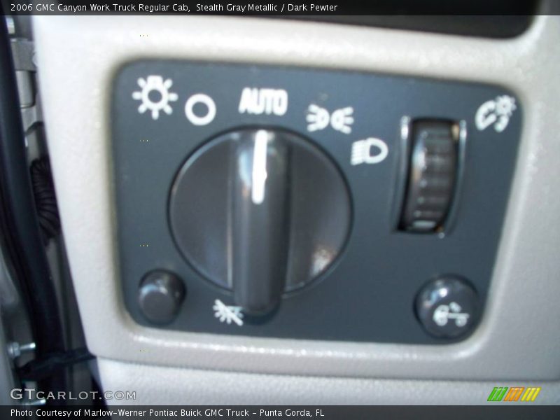 Stealth Gray Metallic / Dark Pewter 2006 GMC Canyon Work Truck Regular Cab