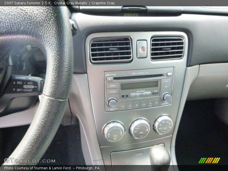 Crystal Gray Metallic / Graphite Gray 2007 Subaru Forester 2.5 X