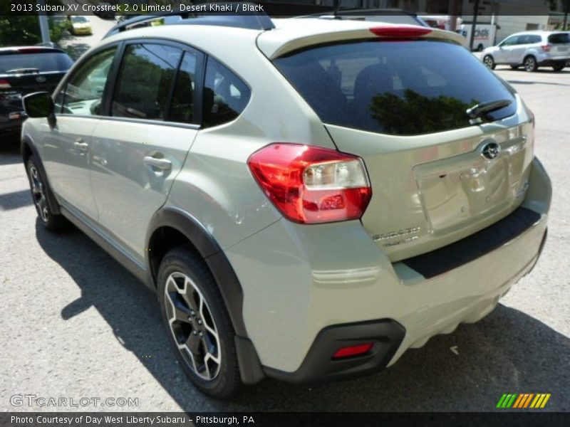 Desert Khaki / Black 2013 Subaru XV Crosstrek 2.0 Limited