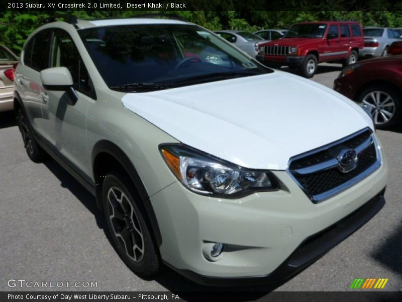 Desert Khaki / Black 2013 Subaru XV Crosstrek 2.0 Limited