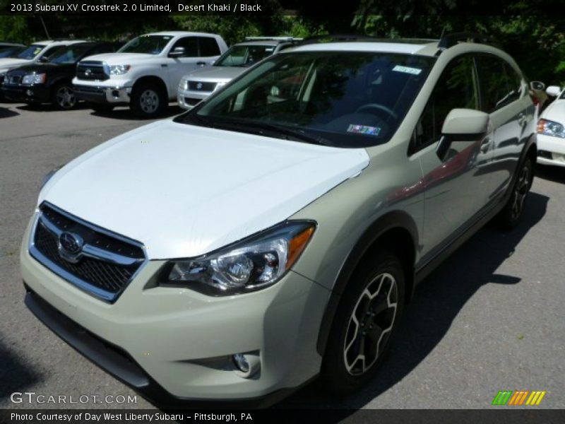 Desert Khaki / Black 2013 Subaru XV Crosstrek 2.0 Limited