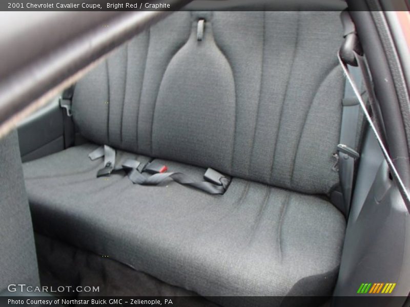 Bright Red / Graphite 2001 Chevrolet Cavalier Coupe