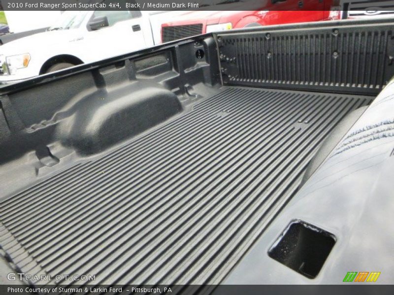Black / Medium Dark Flint 2010 Ford Ranger Sport SuperCab 4x4