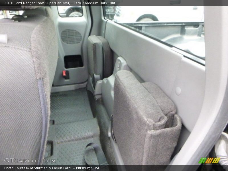 Black / Medium Dark Flint 2010 Ford Ranger Sport SuperCab 4x4