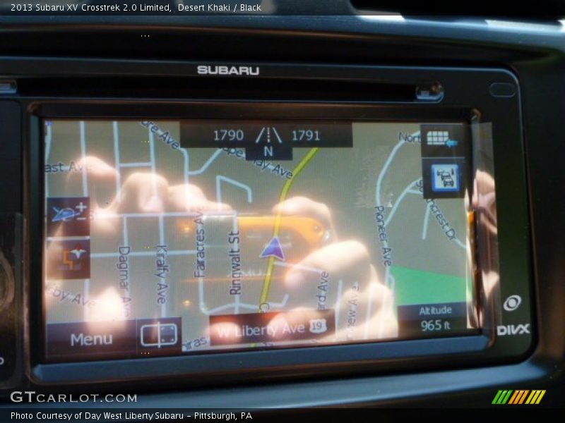 Desert Khaki / Black 2013 Subaru XV Crosstrek 2.0 Limited