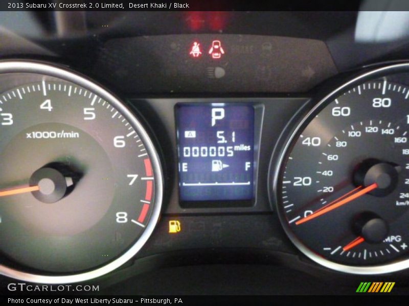 Desert Khaki / Black 2013 Subaru XV Crosstrek 2.0 Limited