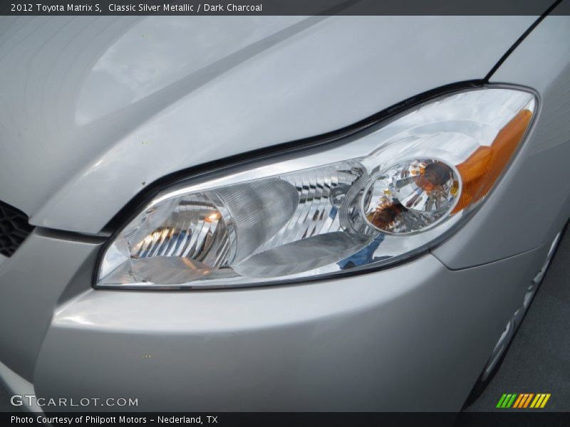 Classic Silver Metallic / Dark Charcoal 2012 Toyota Matrix S