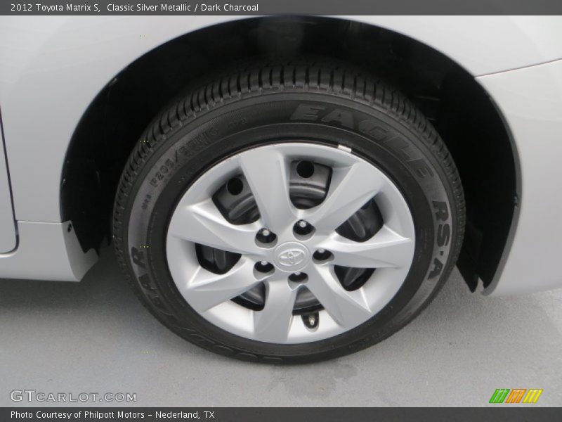 Classic Silver Metallic / Dark Charcoal 2012 Toyota Matrix S