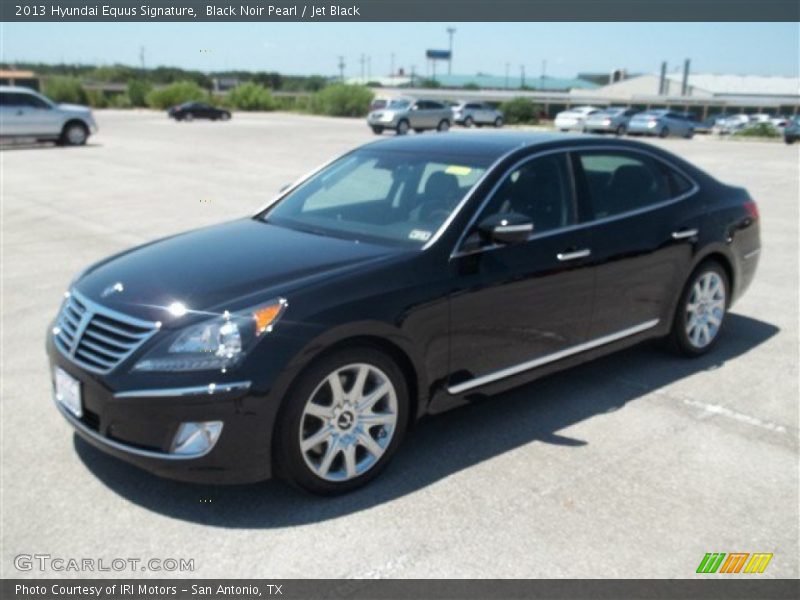 Black Noir Pearl / Jet Black 2013 Hyundai Equus Signature