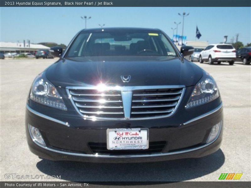 Black Noir Pearl / Jet Black 2013 Hyundai Equus Signature