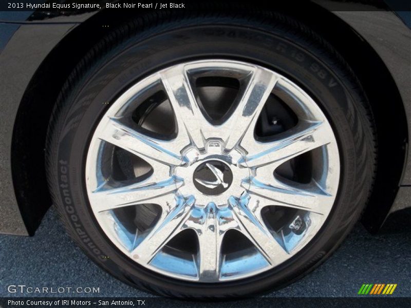 Black Noir Pearl / Jet Black 2013 Hyundai Equus Signature