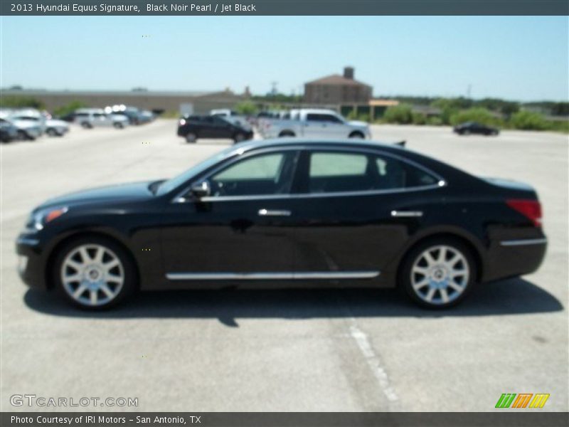 Black Noir Pearl / Jet Black 2013 Hyundai Equus Signature