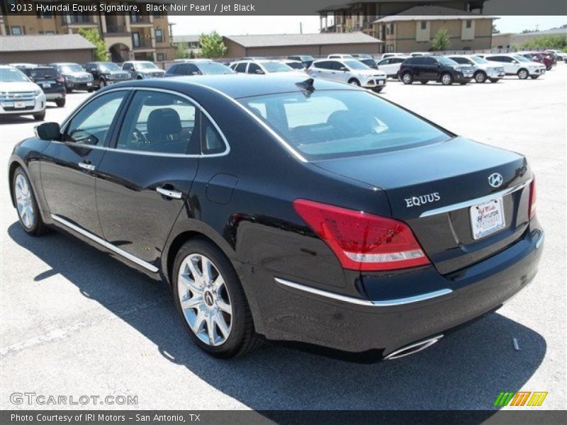 Black Noir Pearl / Jet Black 2013 Hyundai Equus Signature