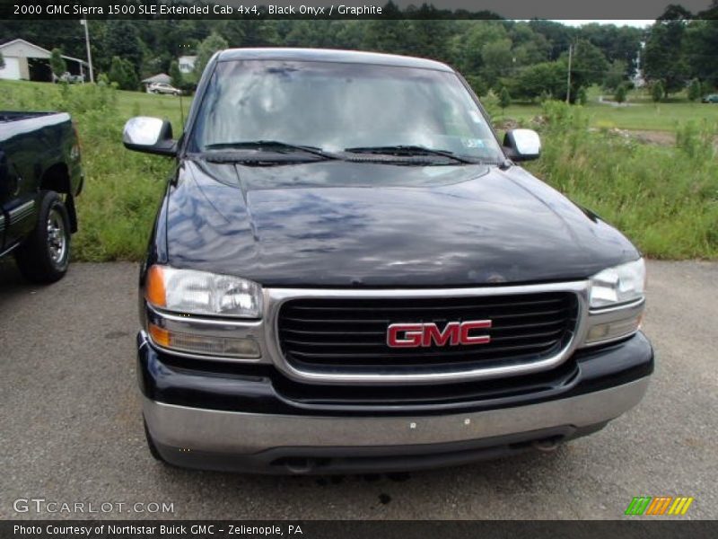 Black Onyx / Graphite 2000 GMC Sierra 1500 SLE Extended Cab 4x4