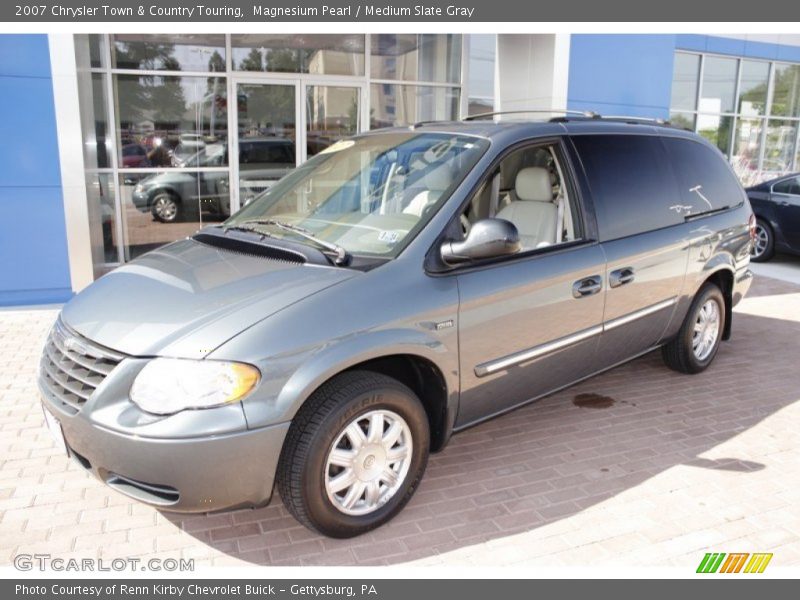 Magnesium Pearl / Medium Slate Gray 2007 Chrysler Town & Country Touring