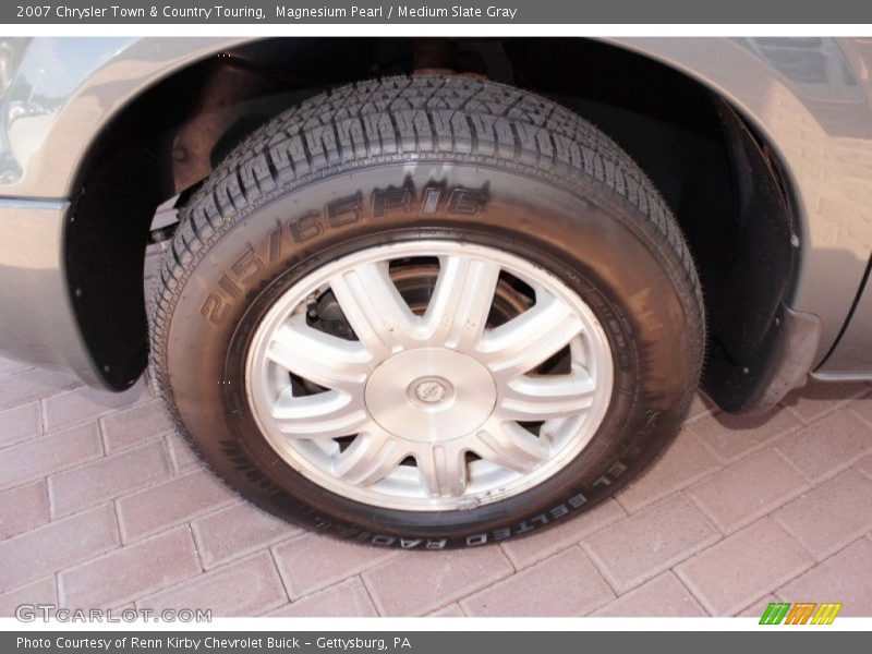 Magnesium Pearl / Medium Slate Gray 2007 Chrysler Town & Country Touring