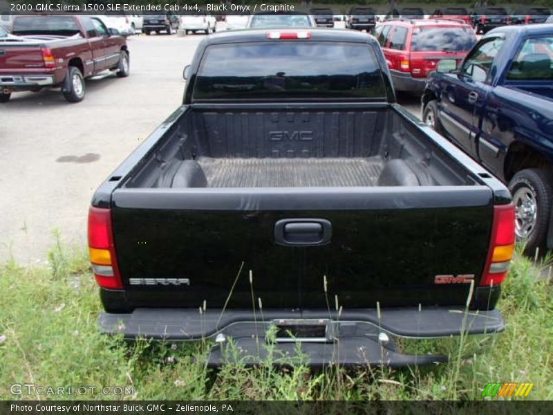 Black Onyx / Graphite 2000 GMC Sierra 1500 SLE Extended Cab 4x4