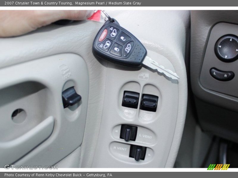 Magnesium Pearl / Medium Slate Gray 2007 Chrysler Town & Country Touring