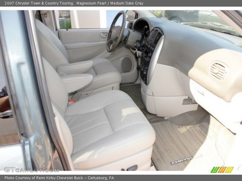 Magnesium Pearl / Medium Slate Gray 2007 Chrysler Town & Country Touring