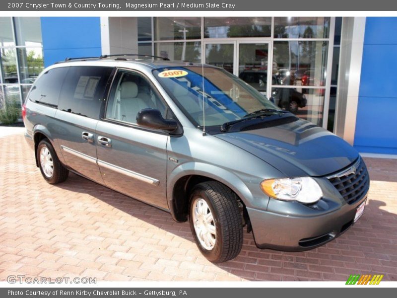 Magnesium Pearl / Medium Slate Gray 2007 Chrysler Town & Country Touring