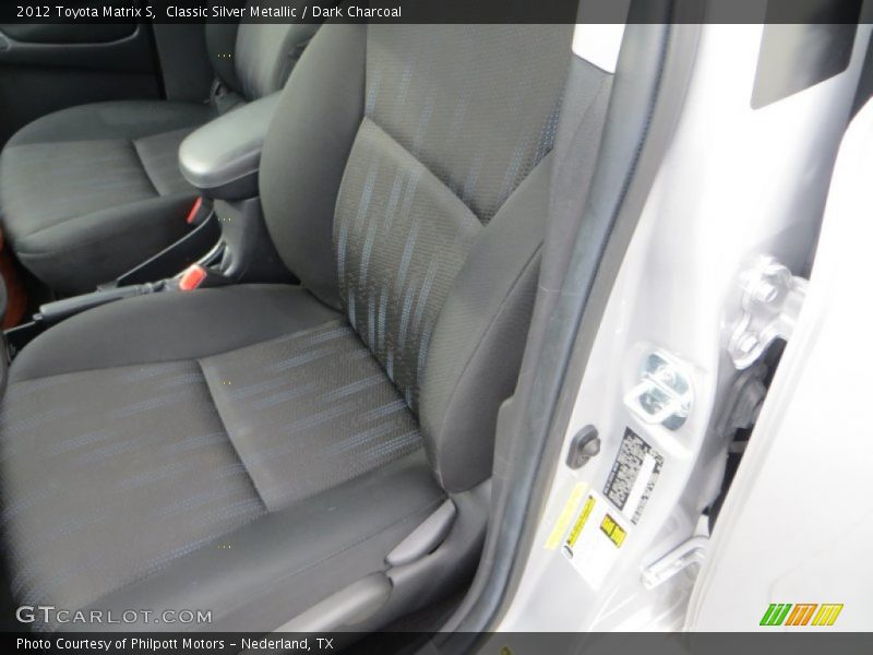 Classic Silver Metallic / Dark Charcoal 2012 Toyota Matrix S