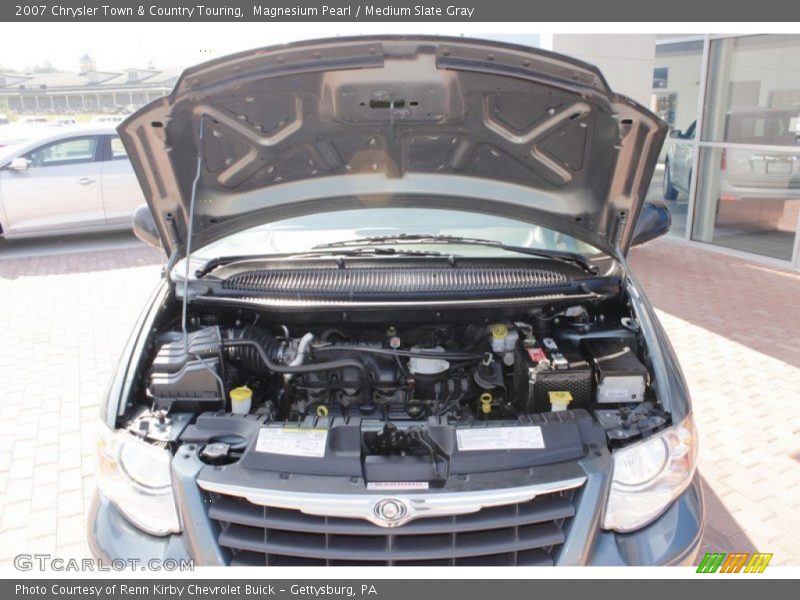 Magnesium Pearl / Medium Slate Gray 2007 Chrysler Town & Country Touring