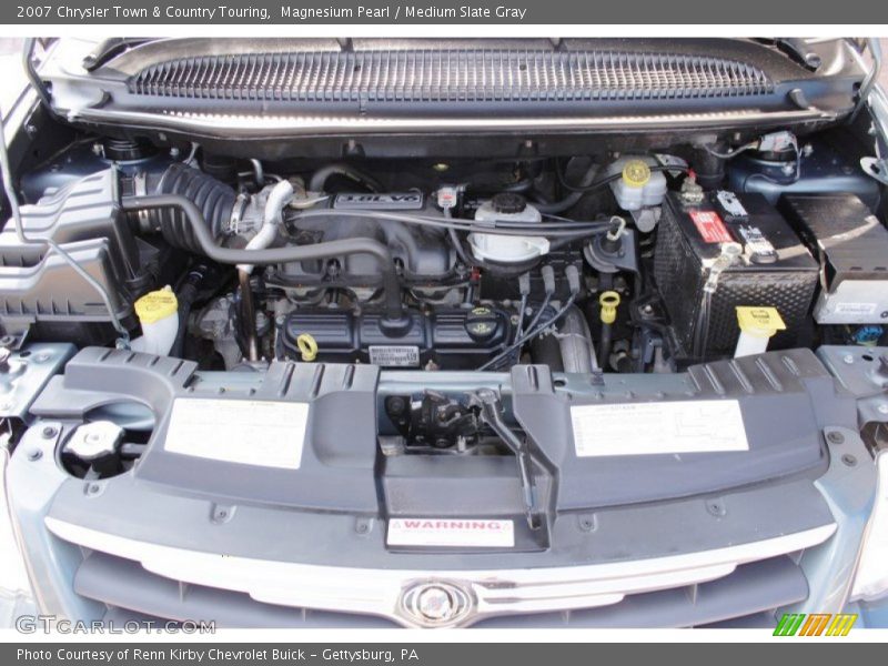 Magnesium Pearl / Medium Slate Gray 2007 Chrysler Town & Country Touring