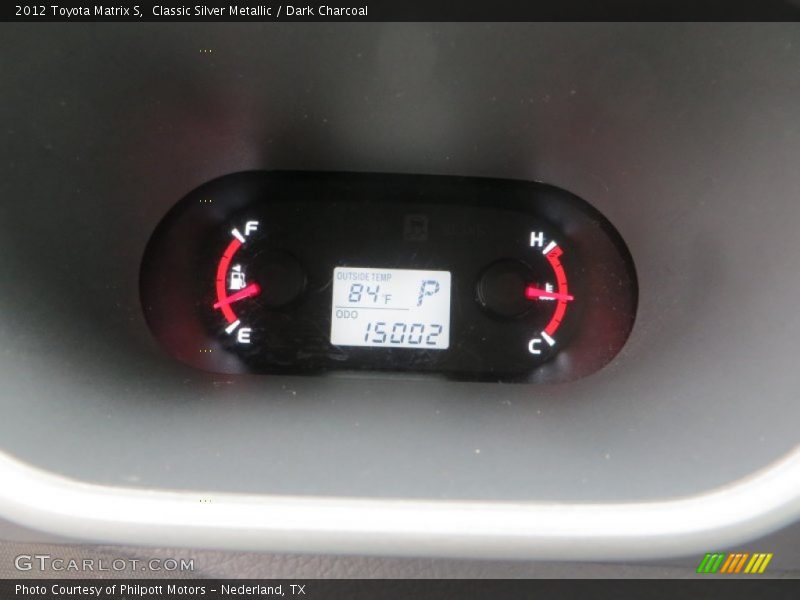 Classic Silver Metallic / Dark Charcoal 2012 Toyota Matrix S