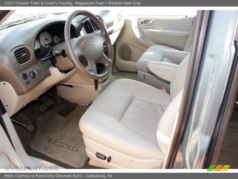 Magnesium Pearl / Medium Slate Gray 2007 Chrysler Town & Country Touring