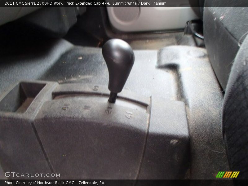 Summit White / Dark Titanium 2011 GMC Sierra 2500HD Work Truck Extended Cab 4x4