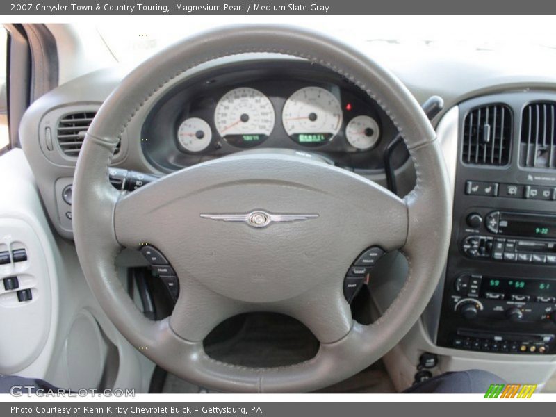 Magnesium Pearl / Medium Slate Gray 2007 Chrysler Town & Country Touring