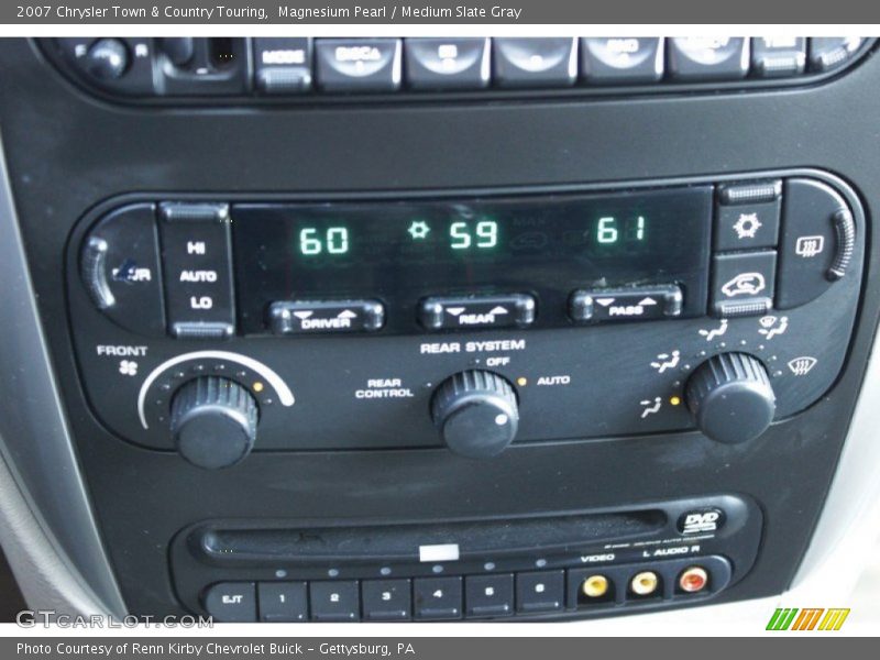 Magnesium Pearl / Medium Slate Gray 2007 Chrysler Town & Country Touring