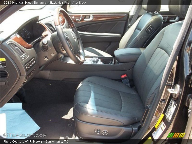 Black Noir Pearl / Jet Black 2013 Hyundai Equus Signature