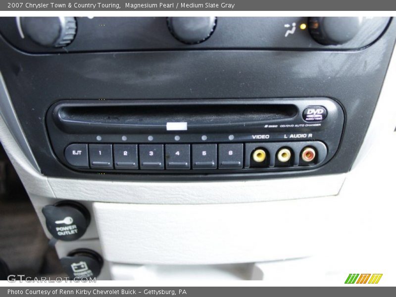 Magnesium Pearl / Medium Slate Gray 2007 Chrysler Town & Country Touring