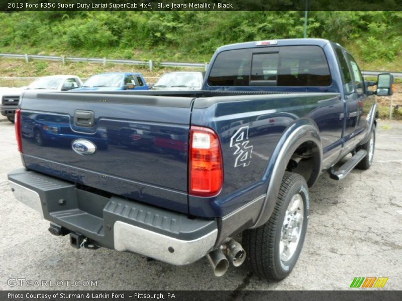  2013 F350 Super Duty Lariat SuperCab 4x4 Blue Jeans Metallic