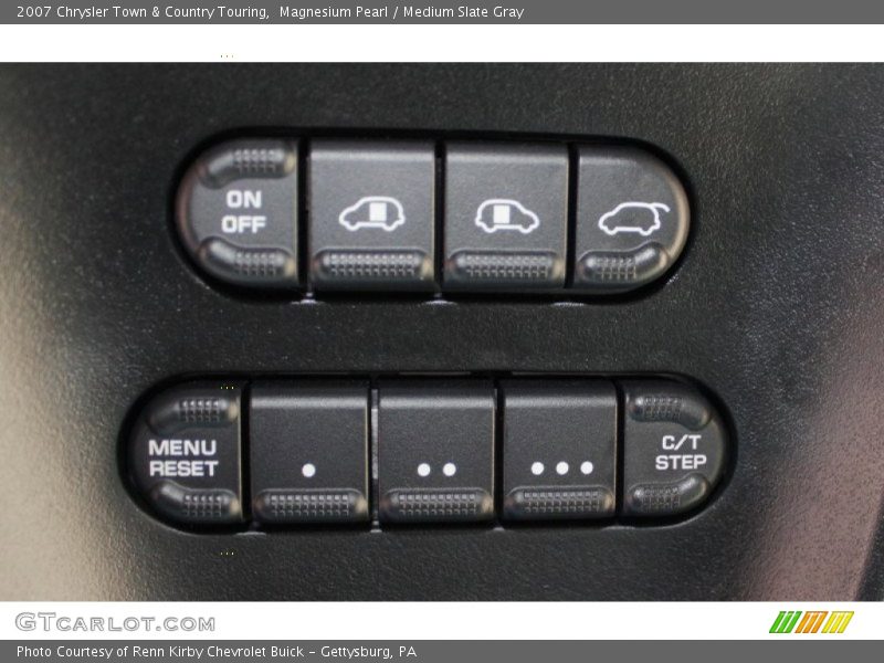 Magnesium Pearl / Medium Slate Gray 2007 Chrysler Town & Country Touring