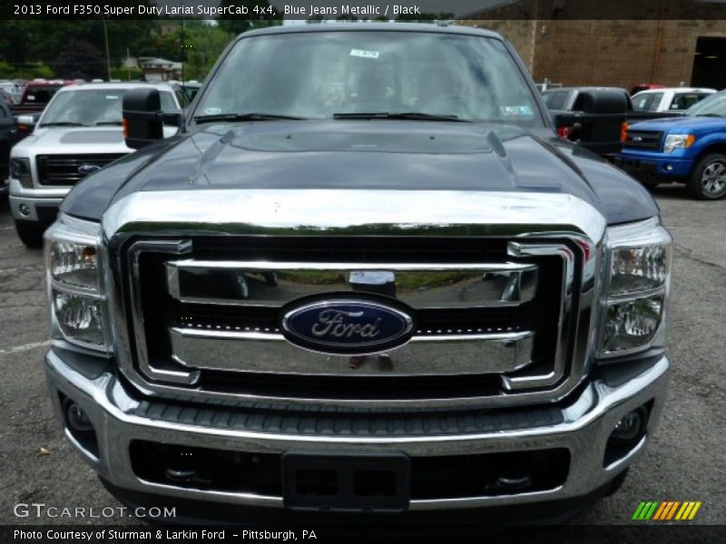  2013 F350 Super Duty Lariat SuperCab 4x4 Blue Jeans Metallic