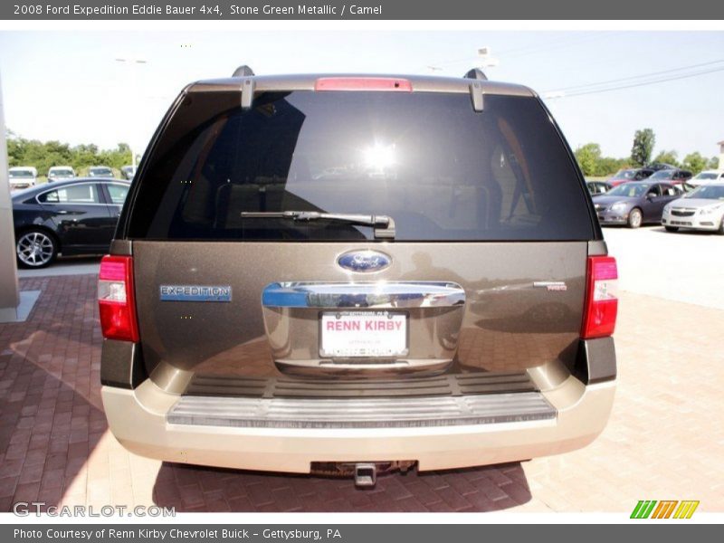 Stone Green Metallic / Camel 2008 Ford Expedition Eddie Bauer 4x4