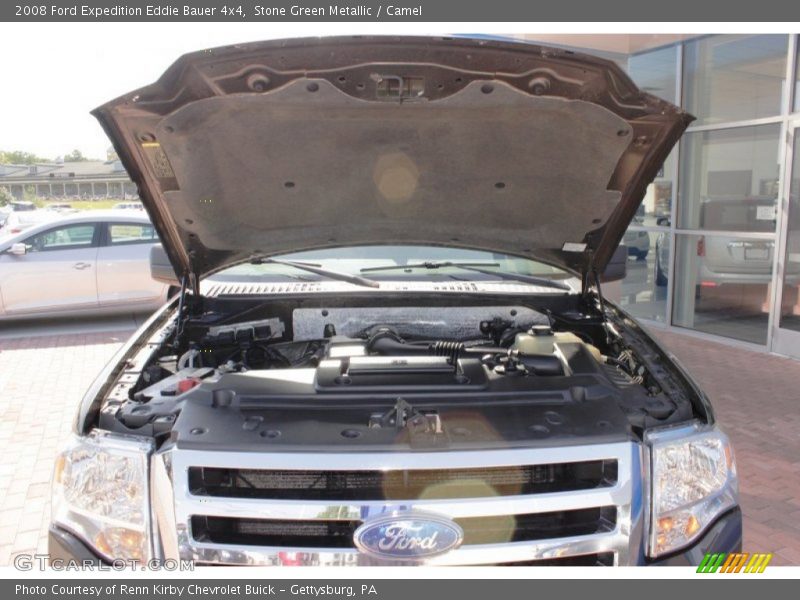 Stone Green Metallic / Camel 2008 Ford Expedition Eddie Bauer 4x4