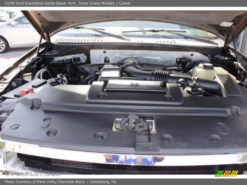 Stone Green Metallic / Camel 2008 Ford Expedition Eddie Bauer 4x4