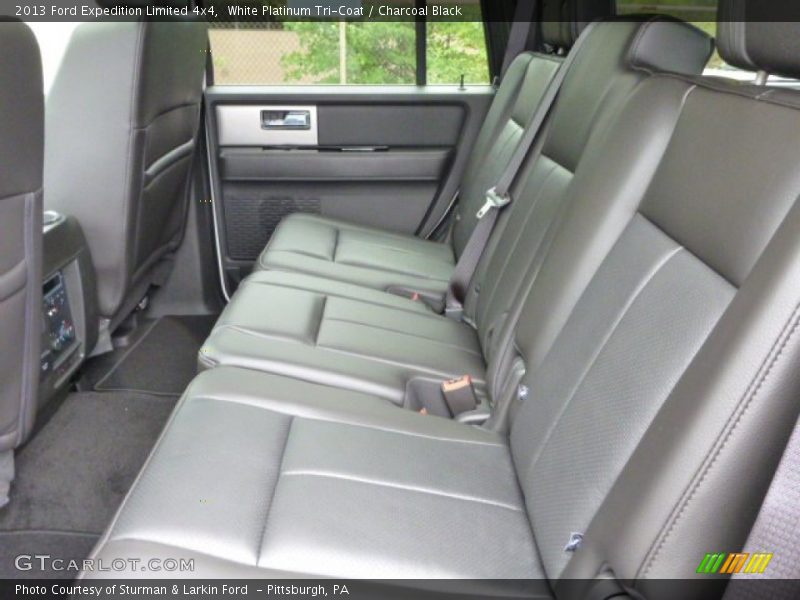 White Platinum Tri-Coat / Charcoal Black 2013 Ford Expedition Limited 4x4