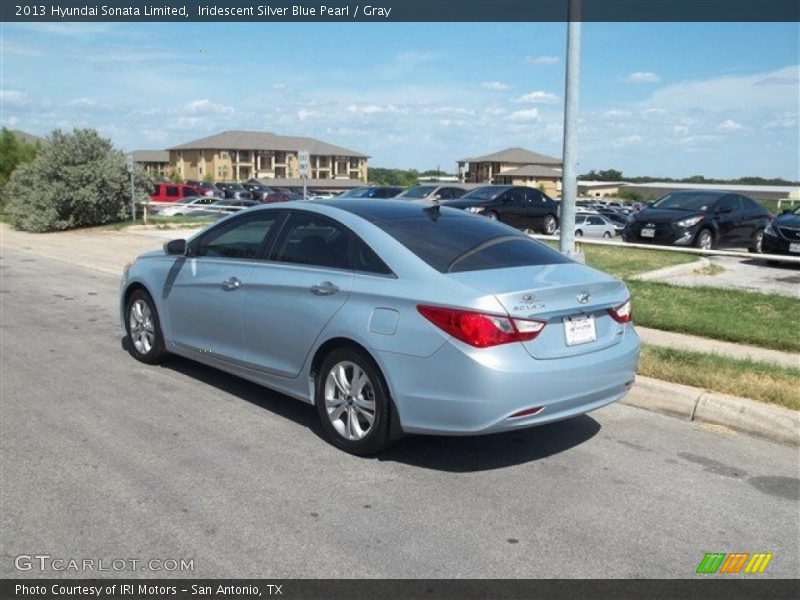 Iridescent Silver Blue Pearl / Gray 2013 Hyundai Sonata Limited